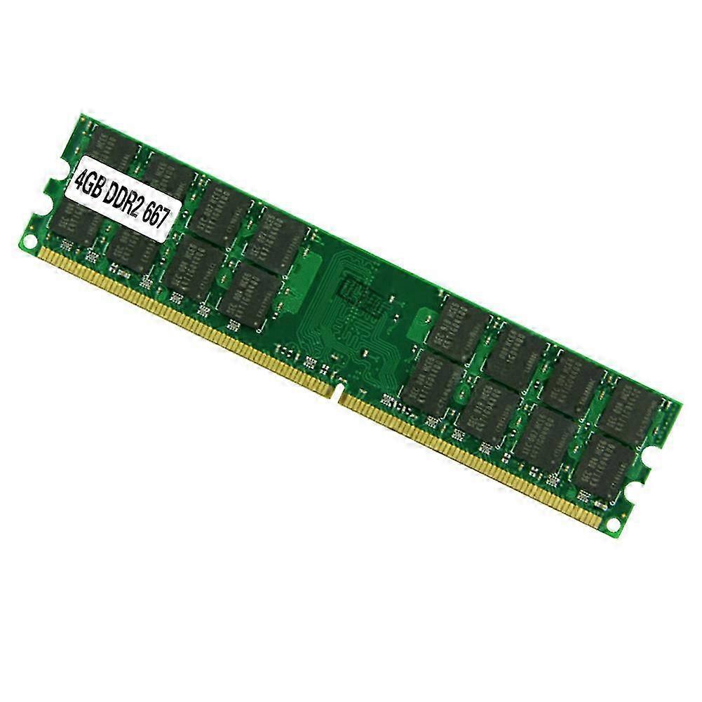 DDR2 4GB Large Capacity Memory RAM 240PIN PC2-5300 667MHz High Frequency Memory Module compatible with Desktop Computer