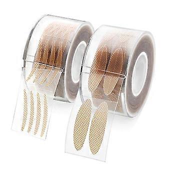 2 rollen/600 paar onzichtbare kanten, enkelzijdige, zelfklevende ooglidtape/ooglidstrips. Directe lift van de oogleden zonder operatie. Perfect voor hangende oogleden.