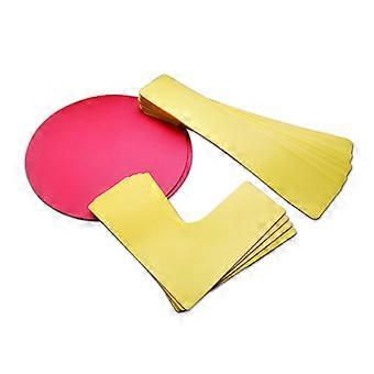 Tennis Court Line Ground Court Marker Stickers for Sports Use 10Pcs Assorted Color