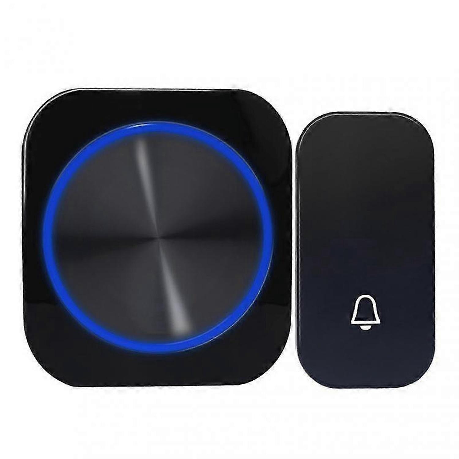 Wireless Doorbell Waterproof Memory Function Door Bell No Battery Eu Plug Smart Home