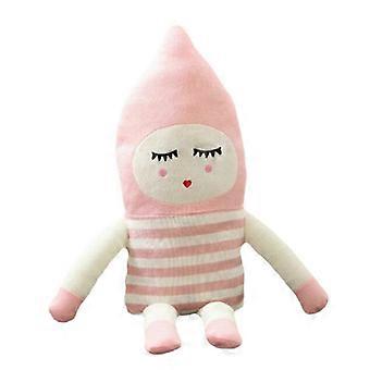 Doll Doll Sleeping Baby Soothing Doll Toy Knitted Cotton Thread Decoration Bedroom Sofa Decoration A