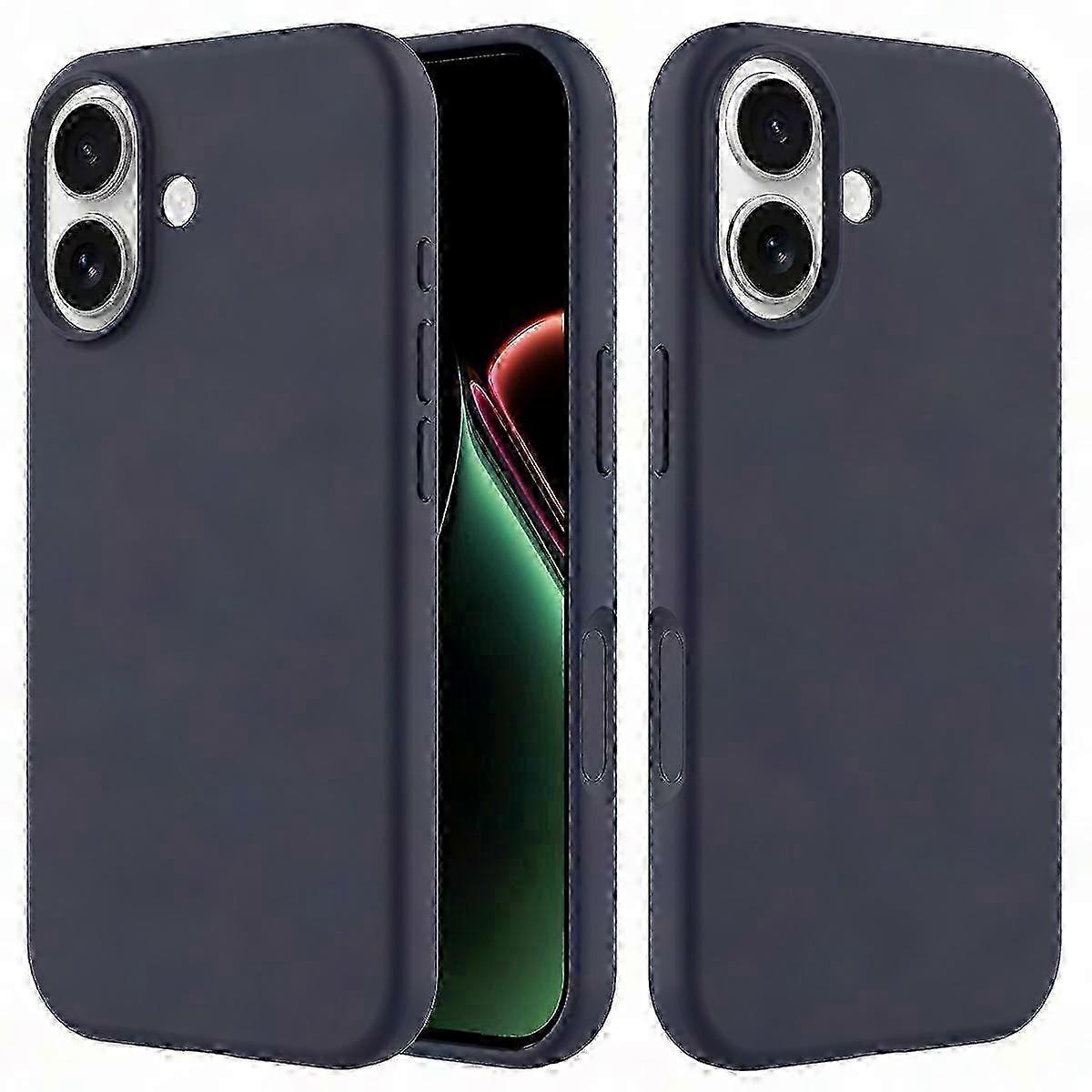 17 Case, Liquid Silicone, Drop-Proof, Soft Lining Back Cover