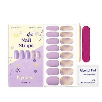 Nymixa Soft Gel Nagel-Patch-Set – Komplettes Werkzeugset für ein langanhaltendes, glänzendes 3D-Finish ohne Polieren oder Nagelbeschädigung