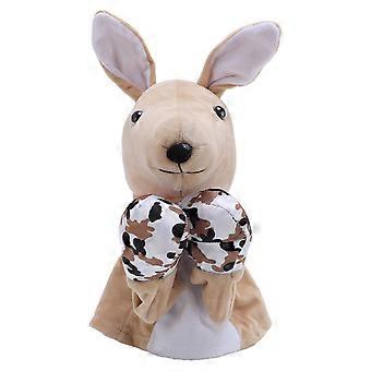 Kinder Boxpuppe Tier Handpuppe mit Sound Eltern-Kind-Interaktion Boxpuppe für die Familie