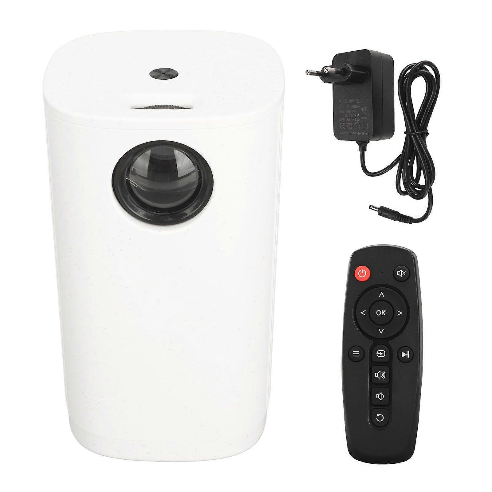 Mini Laptop Projector 1920x1080 Support Same Screen USB AUX Input Interface WiFi LCD Projector for Android for IOS 100?240V EU Plug