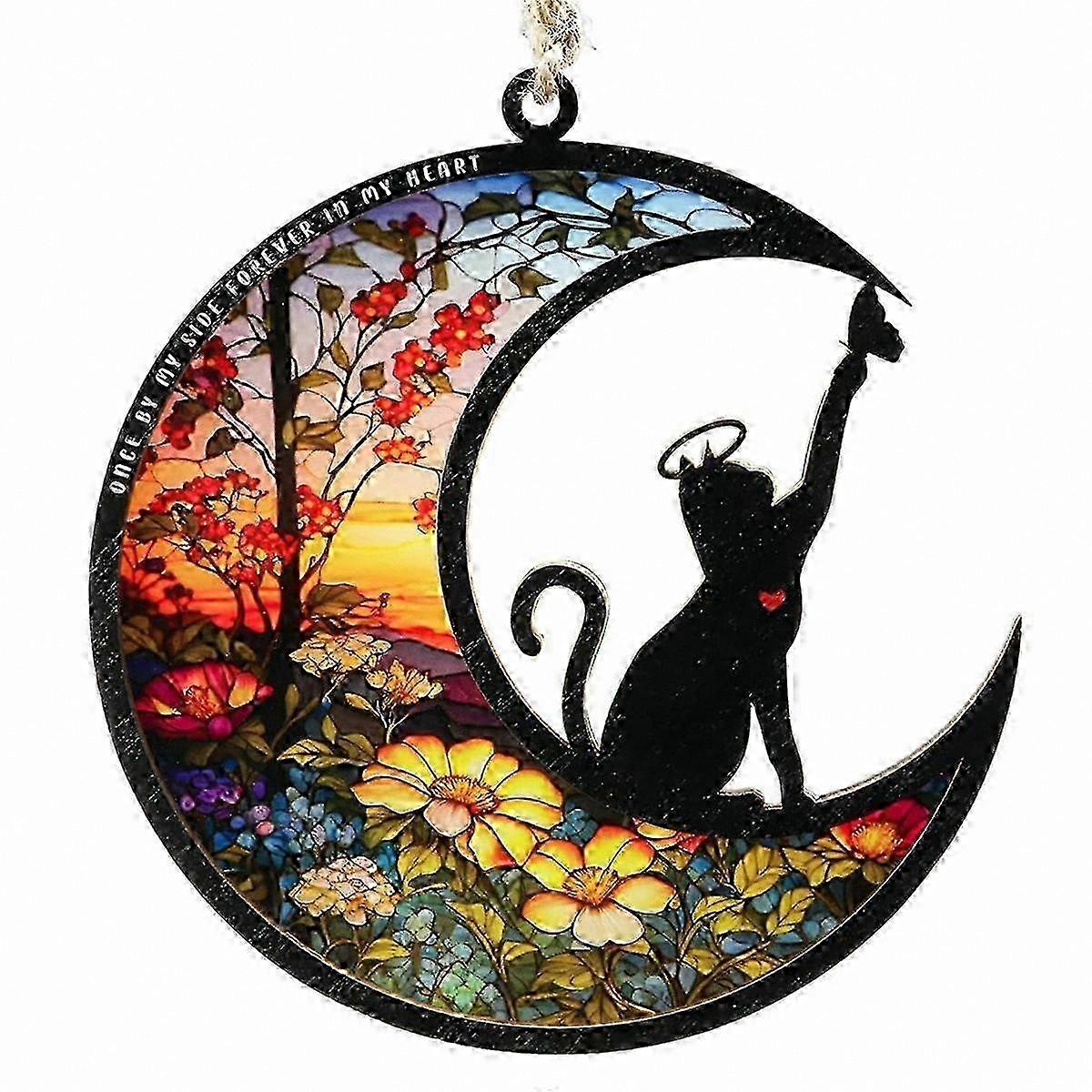 Cat-Shaped Light Reflecting Ornament