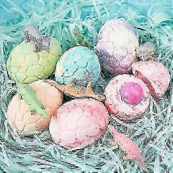 6-Piece Set (90g Each) - Fun Dinosaur-Themed Bath Bombs for Kidsh