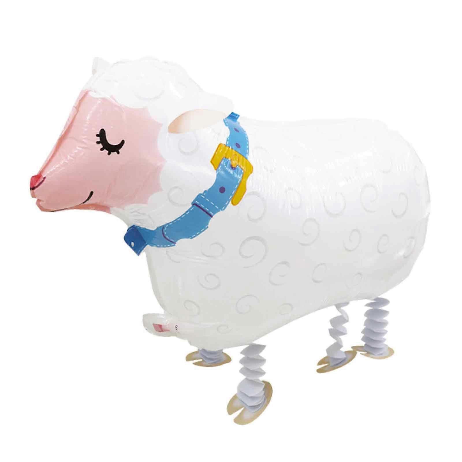 Lifelike, Walkable, Self-Standing Inflatable Llama Balloon
