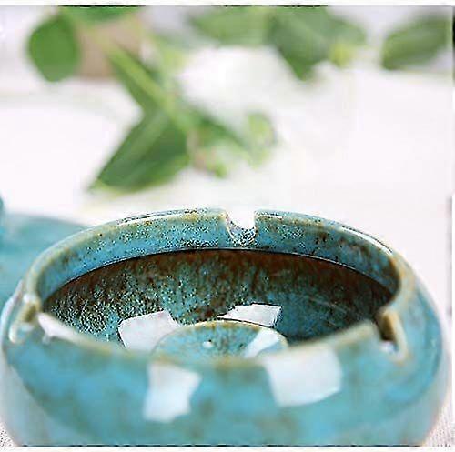 Ceramic Windproof Ashtray with Lid
