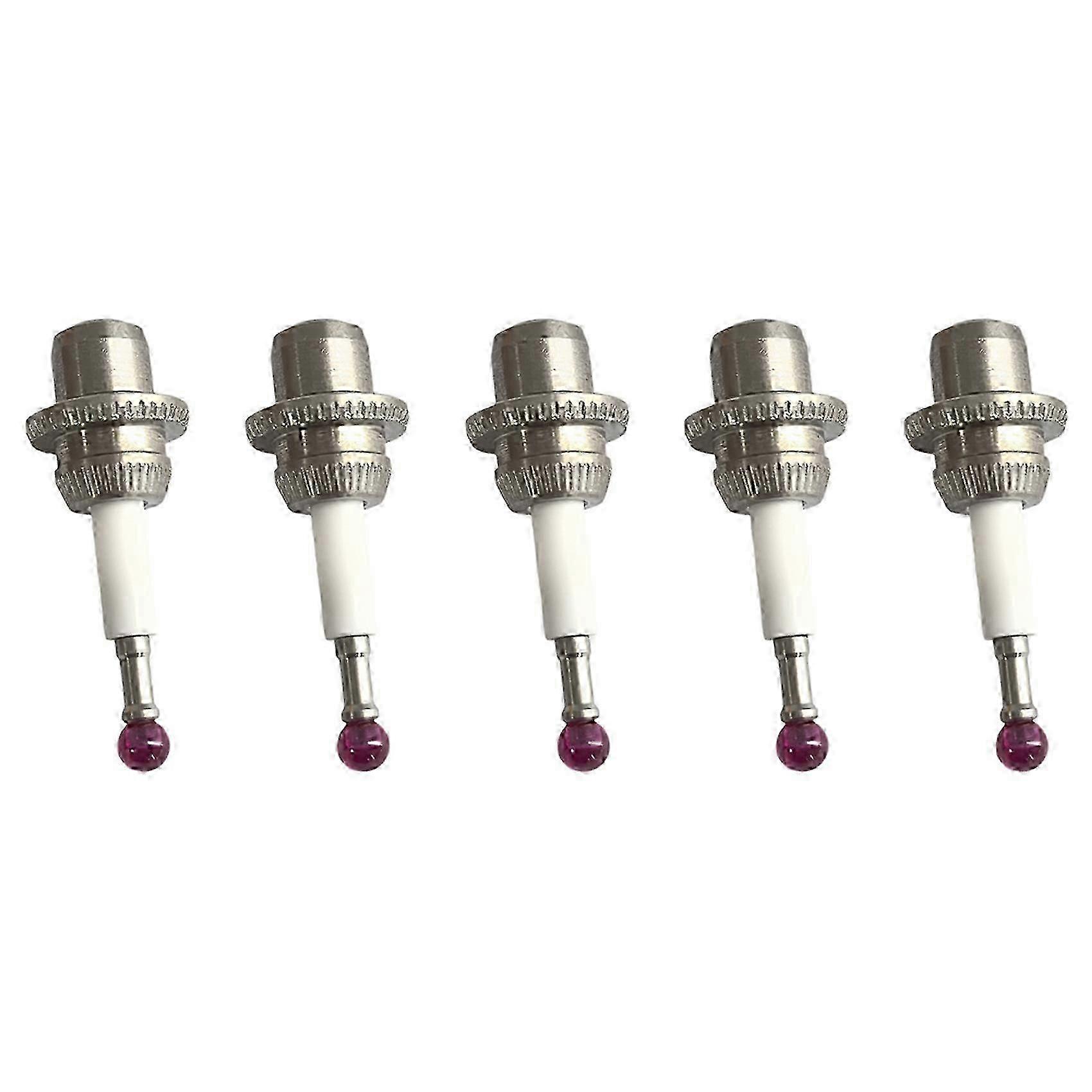 5 Pack M3 Touch Probe Stylus - 4mm Ruby Ball Ceramic Stem - Compatible with CNC CMM Machine 3D Sensor