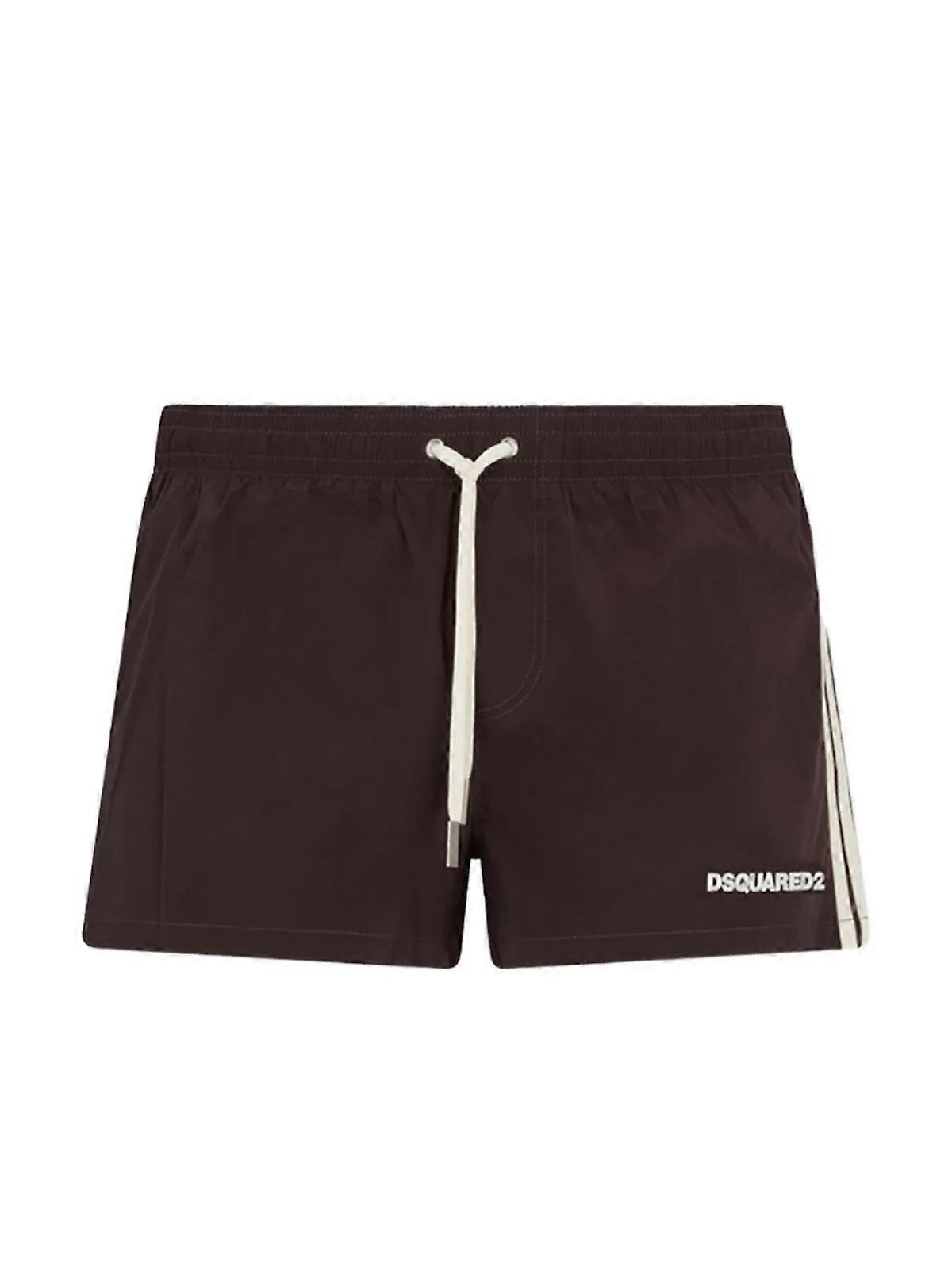 Logo Boxer Midi Swim Shorts