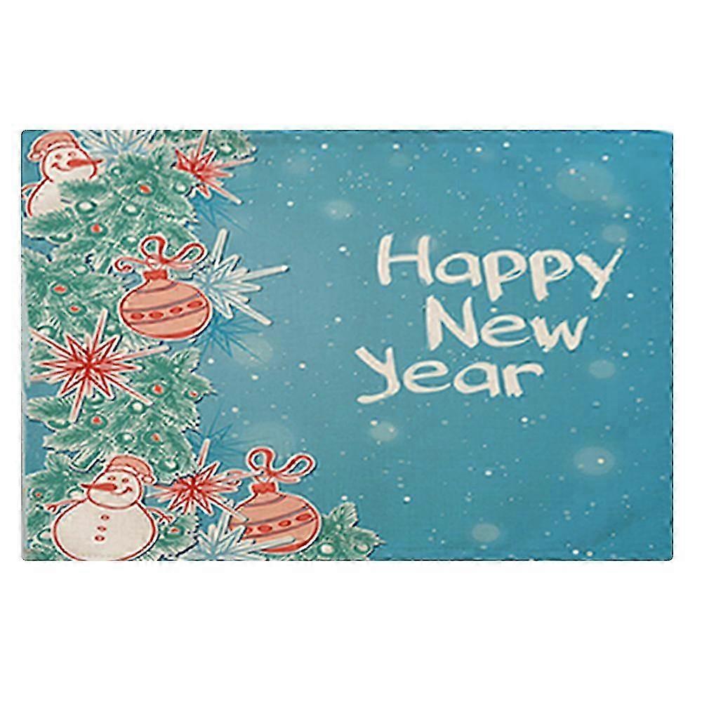 Durable Machine Washable Holiday Placemats