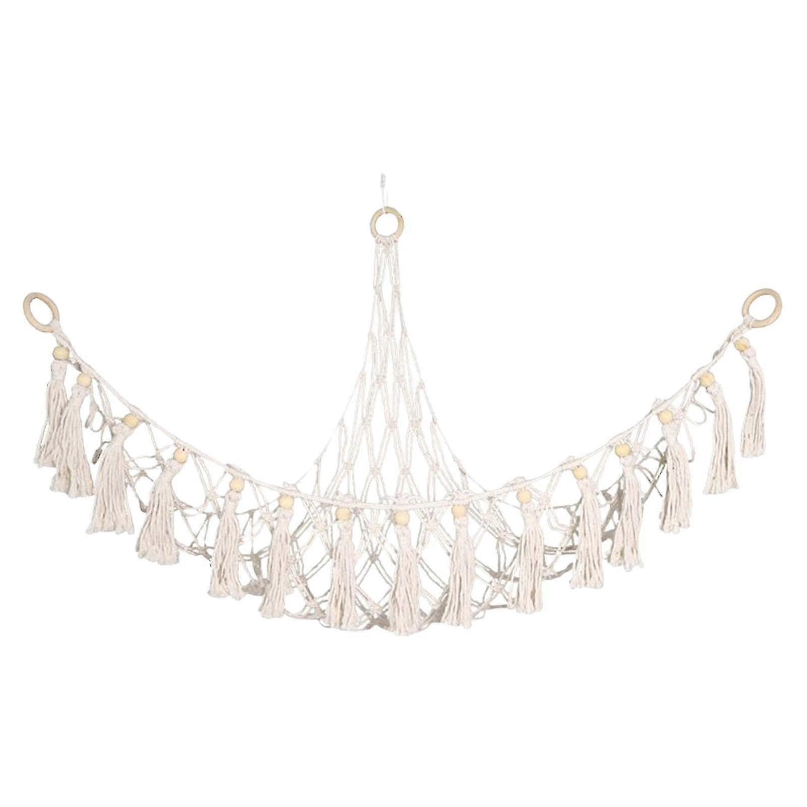 Boho Toy Hammock With Tassels Hook