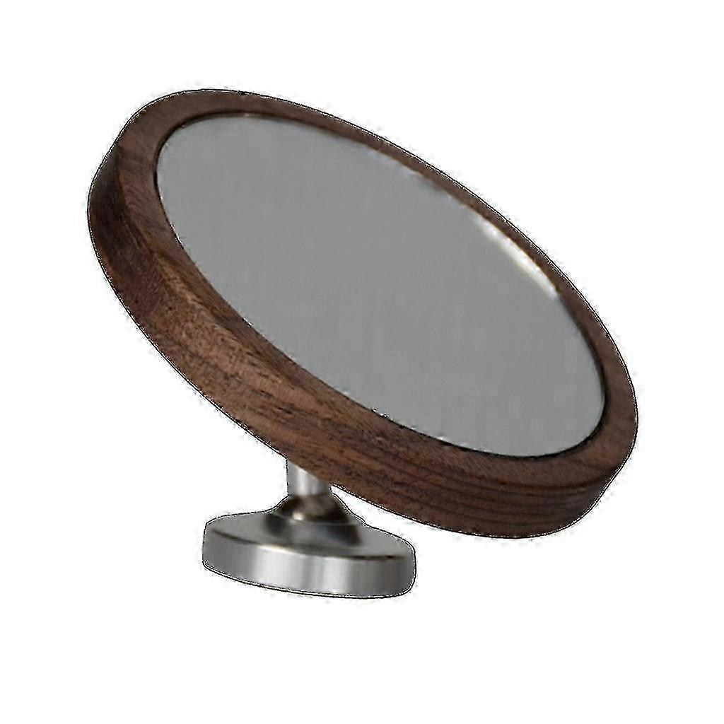 Adjustable Espresso Shot Mirror Walnut