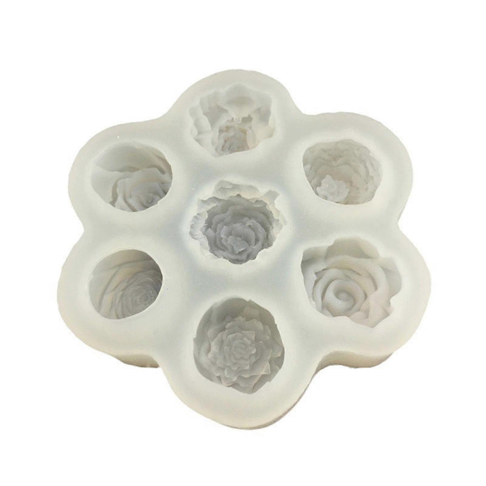 Flexible Rose Peony Dessert Mold