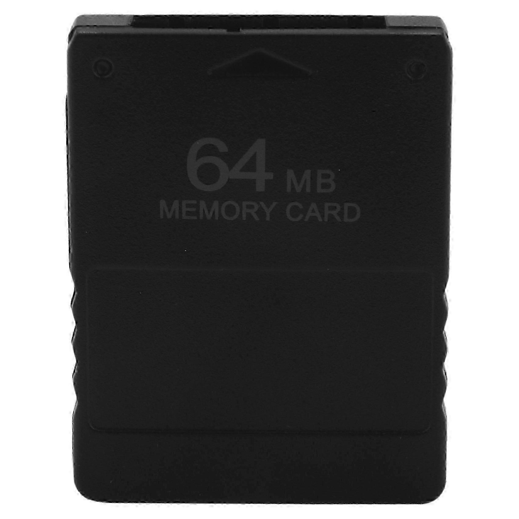 2X 64MB Memory Save Card compatible with PlayStation 2 PS2 Console Game COS