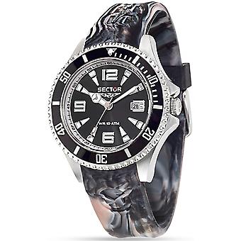 Sector 230 Quartz Analog Man Watch with Silicone Bracelet R3251161018