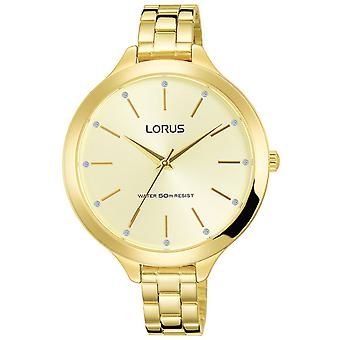 Lorus vrouw Quartz analoge Women's horloge met RVS armband RG298KX9