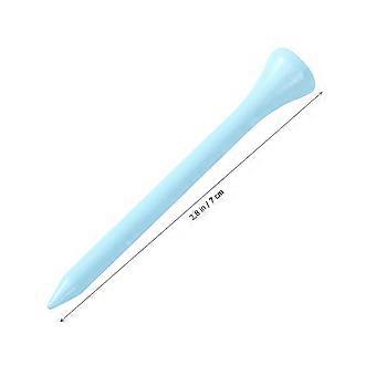 Golf Tees Wooden Tees for Golf Use 100Pcs Blue for Outdoor Sports