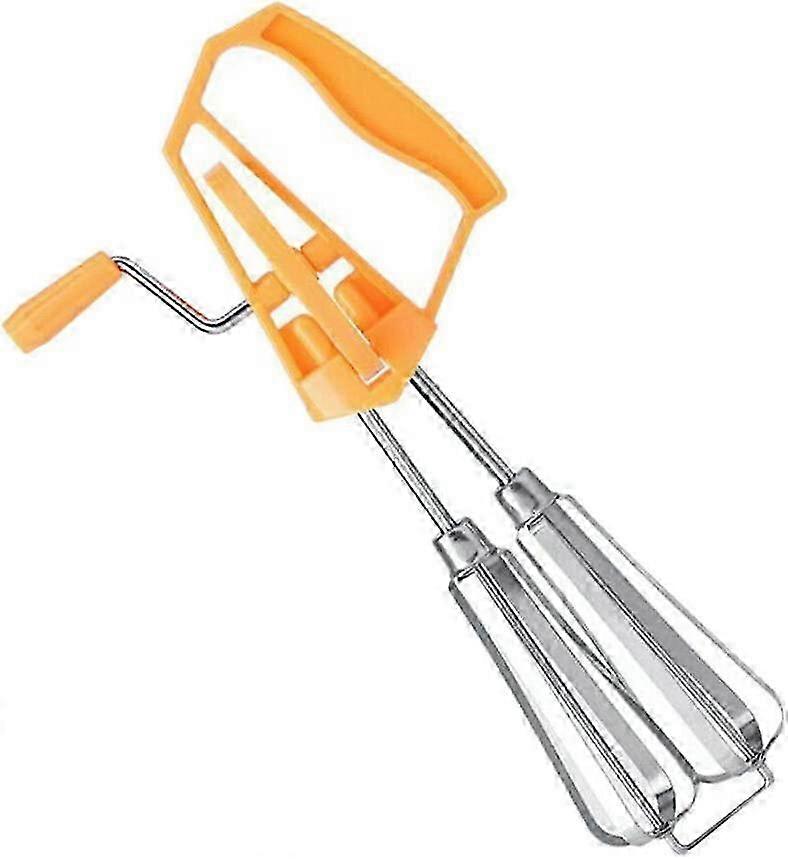 Smooth Spin Double Wheel Egg Beater