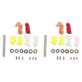 2X MAGICYOYO Complete Yoyo Bearing Kit 10 Ball Unresponsive Yoyo Bearing+Bearing Removal Tool+12Yoyo String+12Yoyo Axles-JXLGV