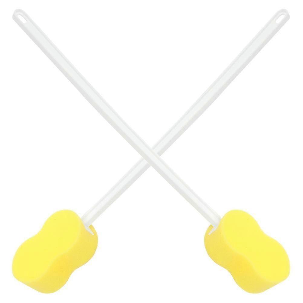 Shower Sponge with Long Handle for Efficient Back Cleaning
