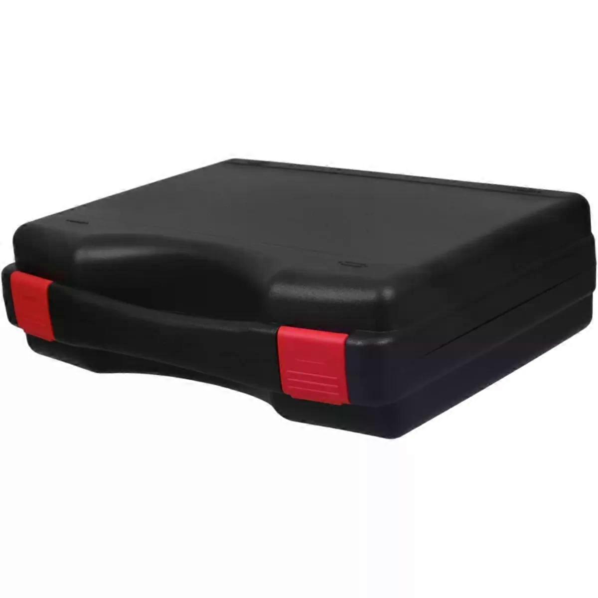 Portable Plastic Toolbox for Tools, Impact-resistant Hard Case