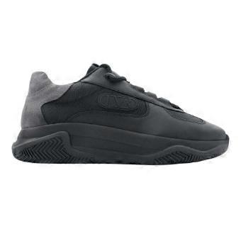 Lavair Mens Pacific 2.0 Leather Chunky Flat Trainers