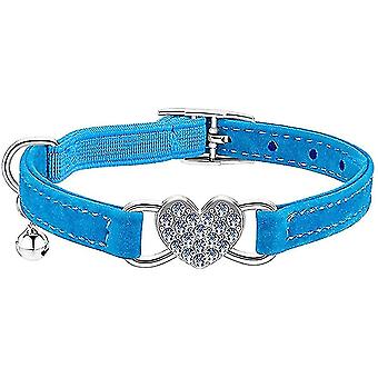 Cat Collar With Safety Belt And Adjustable 8-10 Inches For Kitten Cats