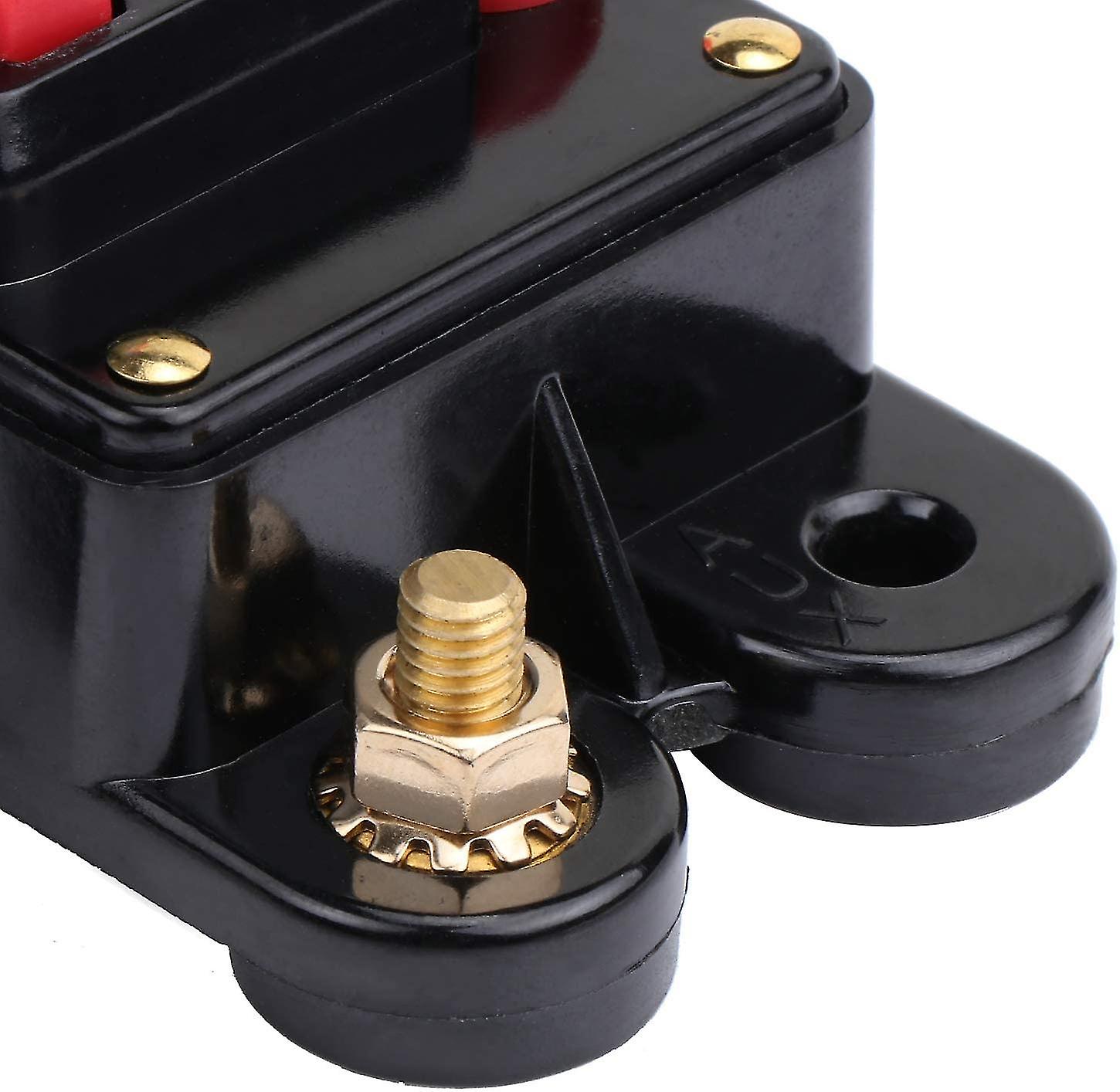 12V DC 50AMP Circuit Breaker Reset Car Auto Marine Stereo Audio - Foto 5