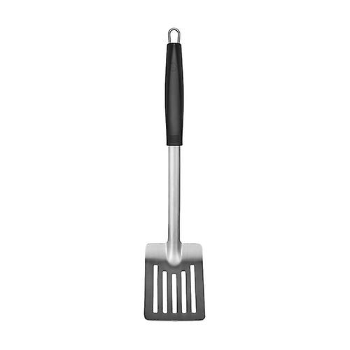 square stainless steel tango slotted spoon 1 unit (Black)