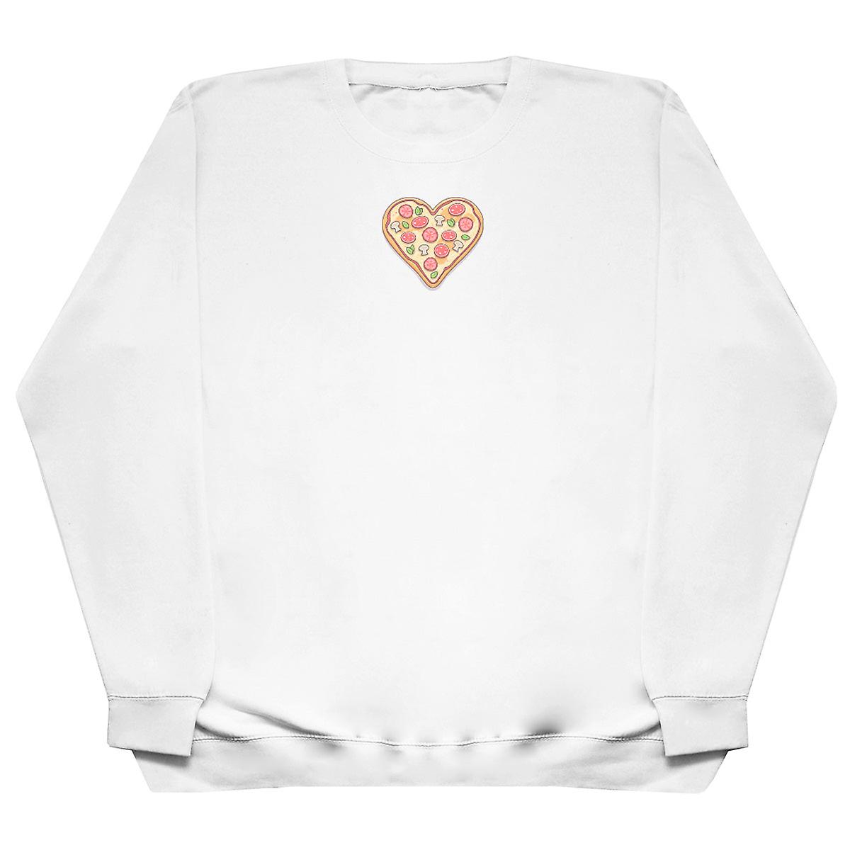 Pizza Heart - Huge Oversized Comfy Sweater