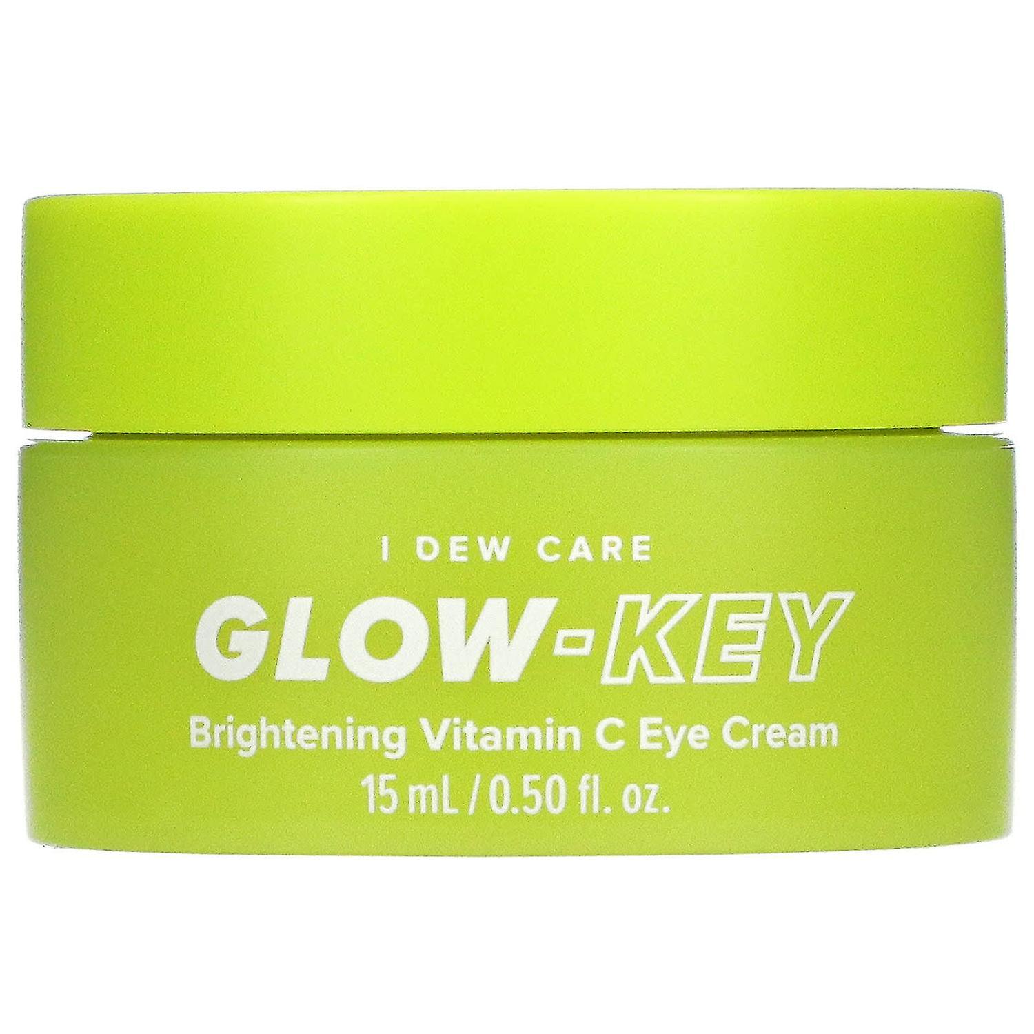 I Dew Care, Glow-Key, Brightening Vitamin C Eye Cream, 0.50 fl oz (15 ml)