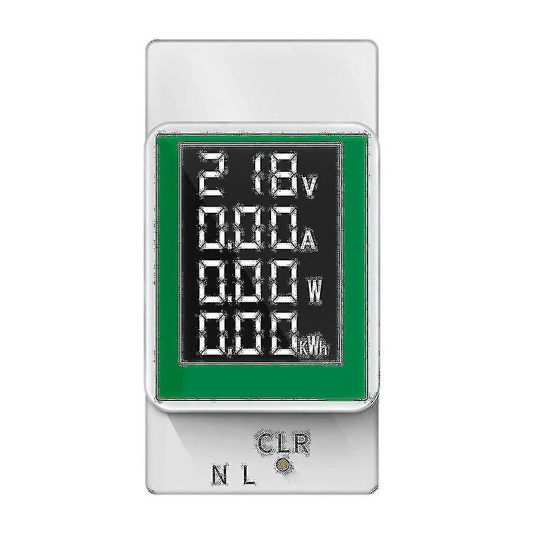 Meter Tester Electricity Usage Monitor Powers Voltmeter Ammeter Voltage Amps Watt Kwh