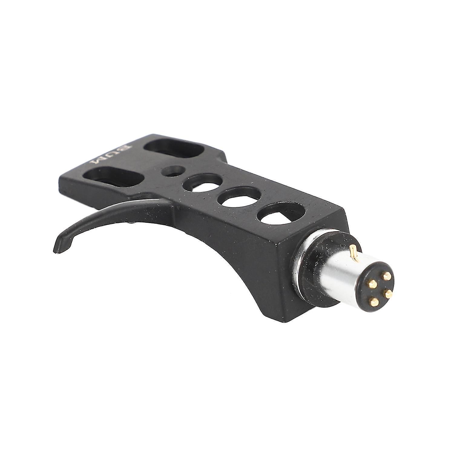 Black Turntable Headshell For For Other Turntables 4 Pin Contacts Fit Phono Turntables Headshell