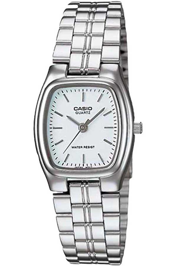 مجموعة CASIO LTP-1169D-7A - أنثى كوارتز أنثى من الفولاذ المقاوم للصدأ تناظرية