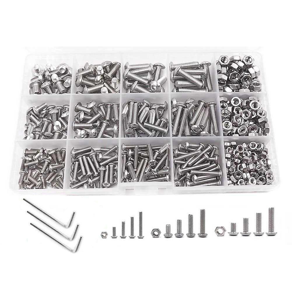 Various Type Screw Kit High Hardness Machine Screws for Stuffs Repair