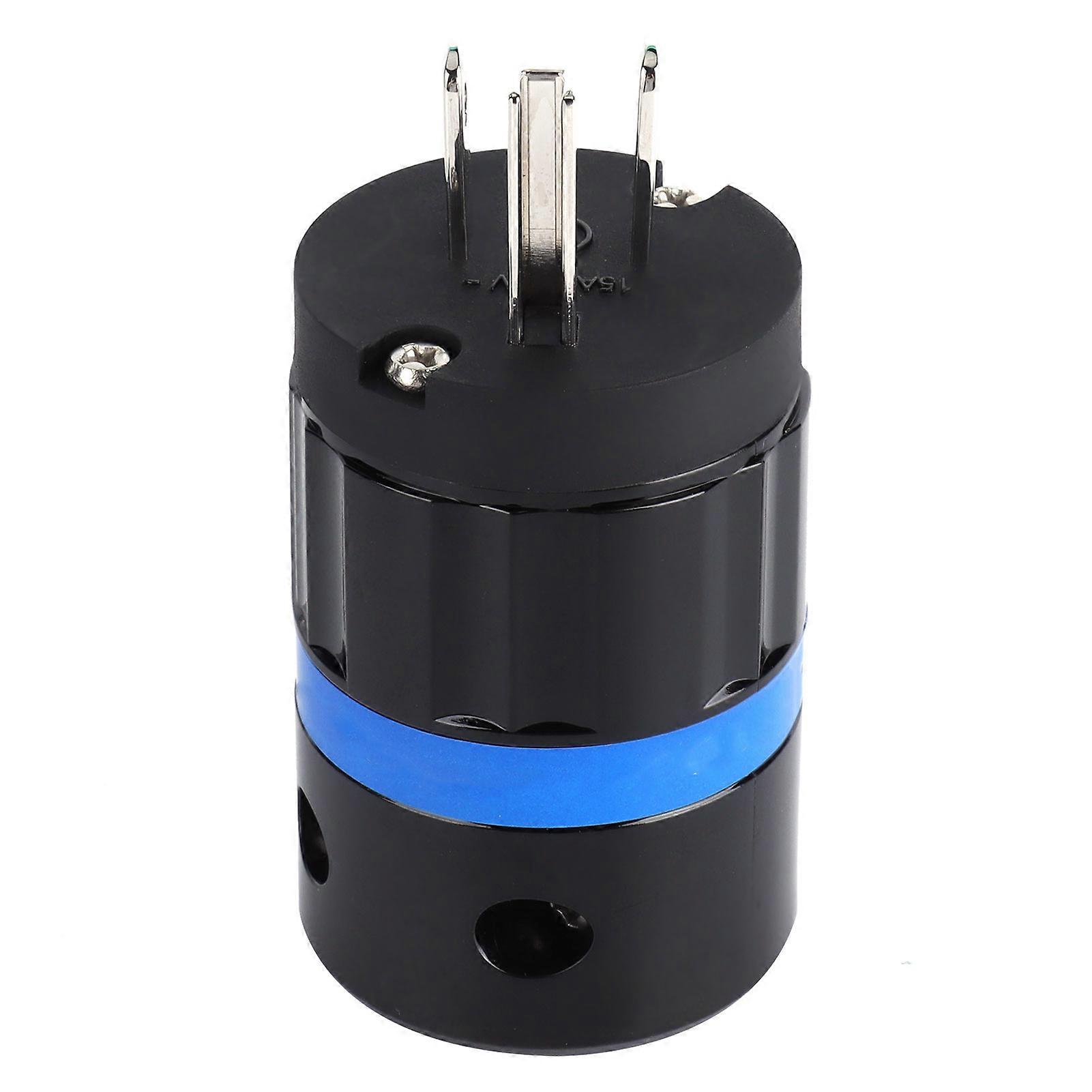 Pure Copper Audio Power Connector - Monosaudio M104R Male Plug