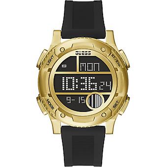 Guess watches zip watch for Digital Man with Silicone Bracelet GW0272G2