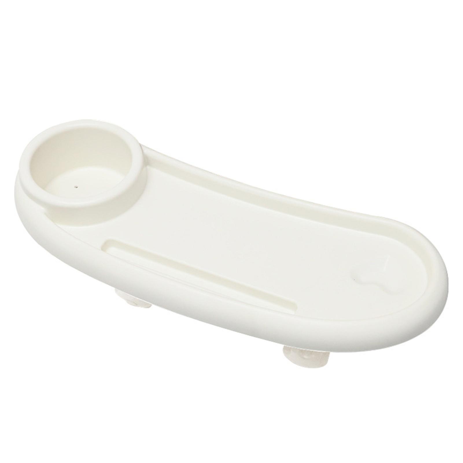 Universal Strollers Dinner Plate with Drink Holder Easy Cleaning Pushchair Snack Tray for Most Pram Types