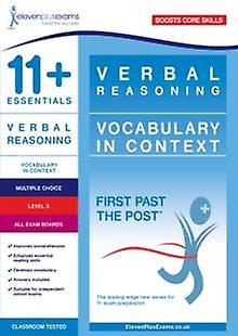 11 Essentials Verbal Reasoning Vocabulary In Context Level 3