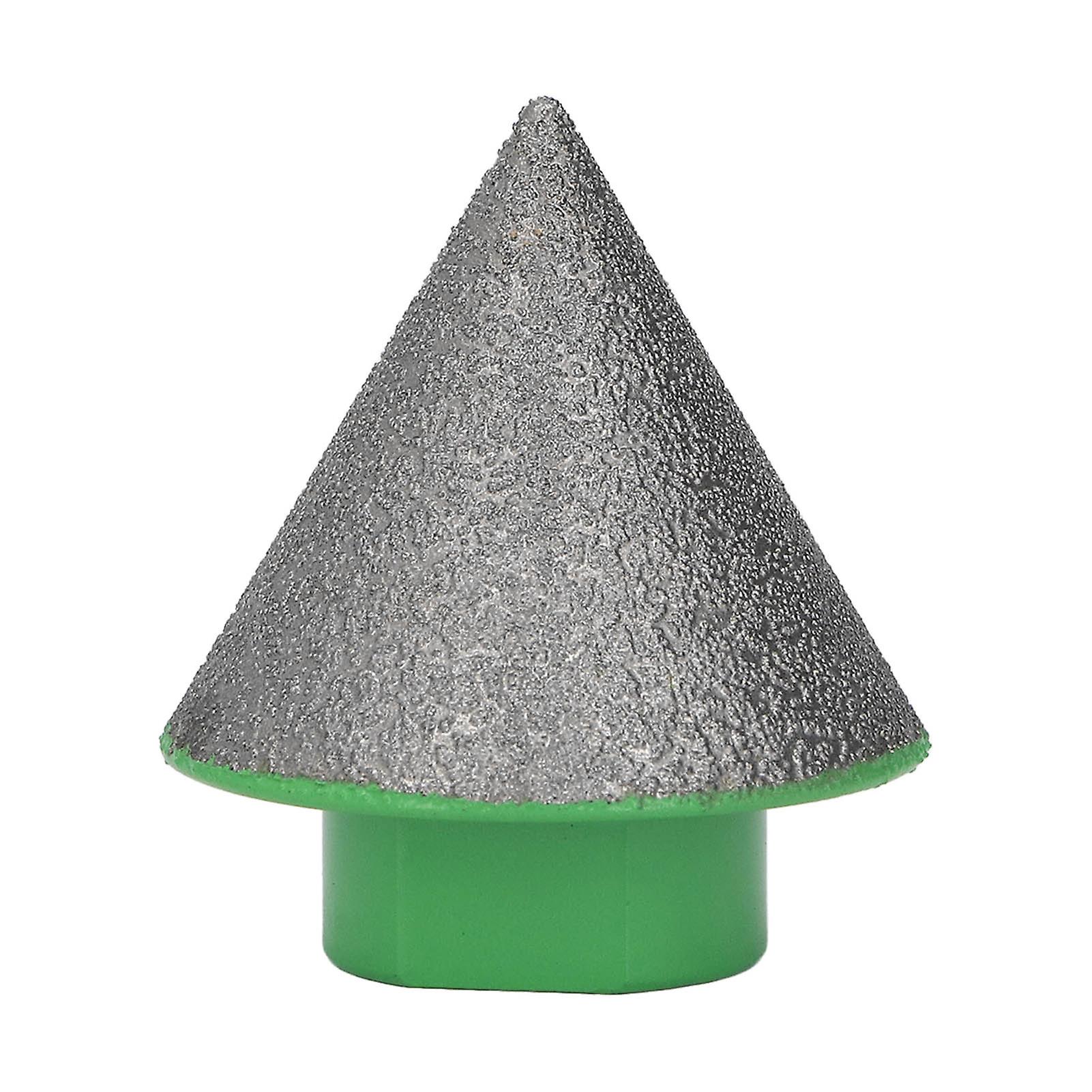 Uadme M14 Green Diamond Beveling Chamfer Bit, 60° Base Angle, Simple Operation, Milling Bit for Polishing and Shaping (38mm)