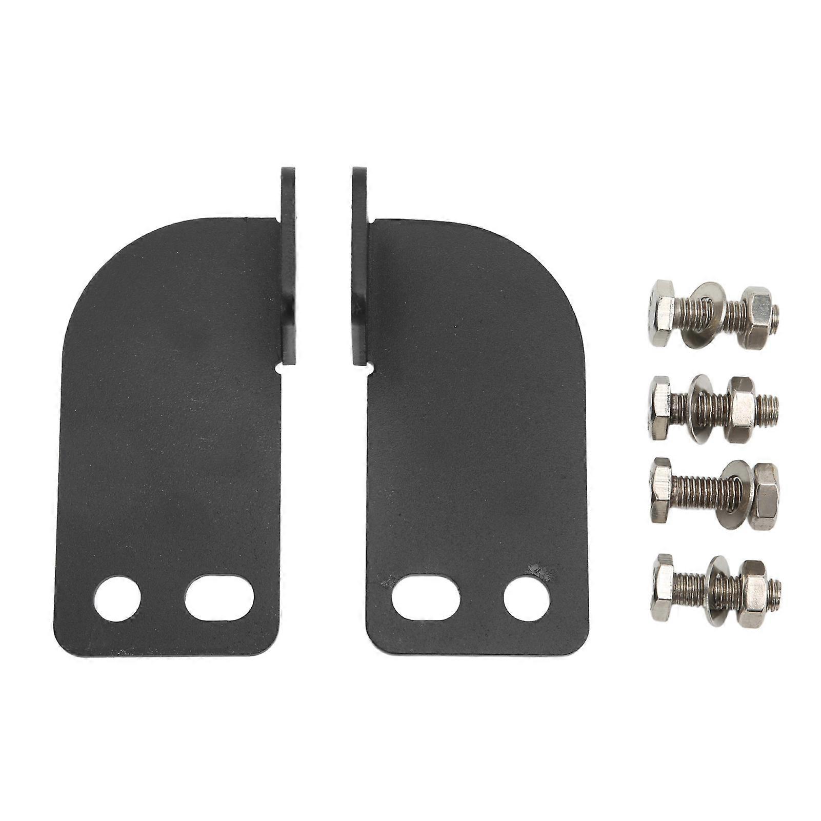 2Pcs/Set LED Work Light Bracket Windshield Pillar Lamp Mount Replacement for Polaris Ranger 400 500 570 800 900