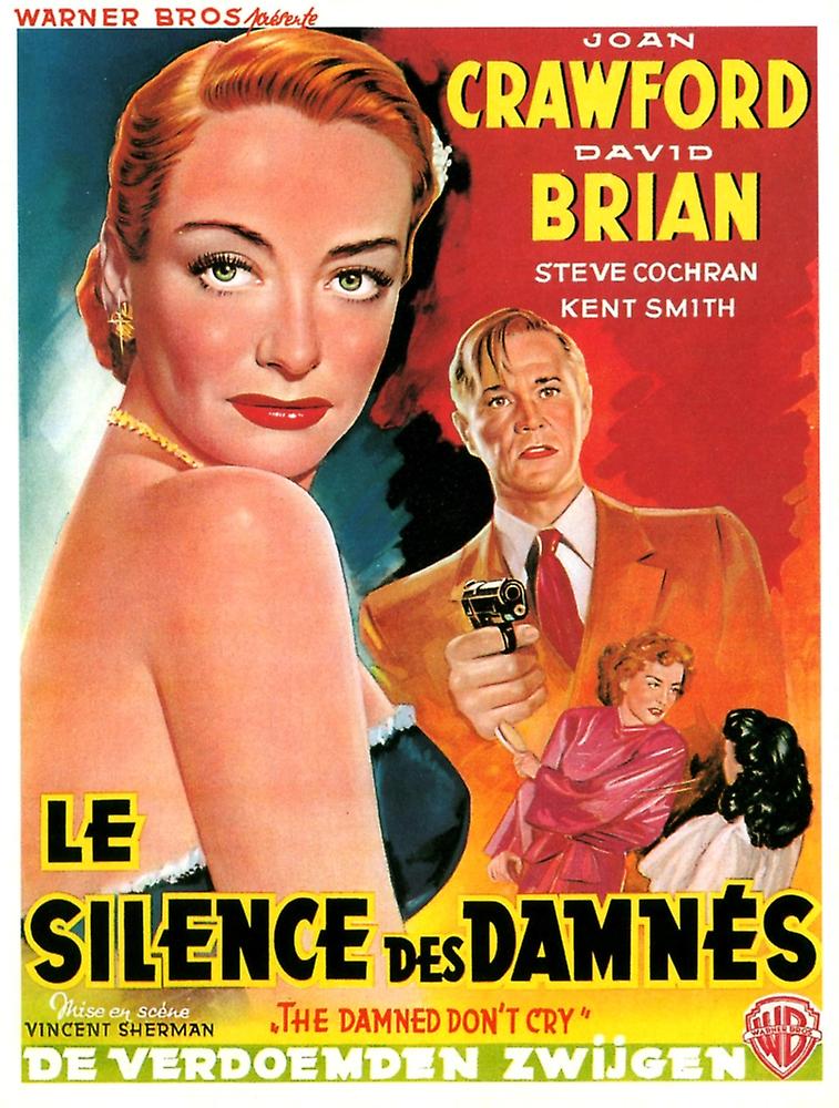 The Damned Don'T Cry Poster