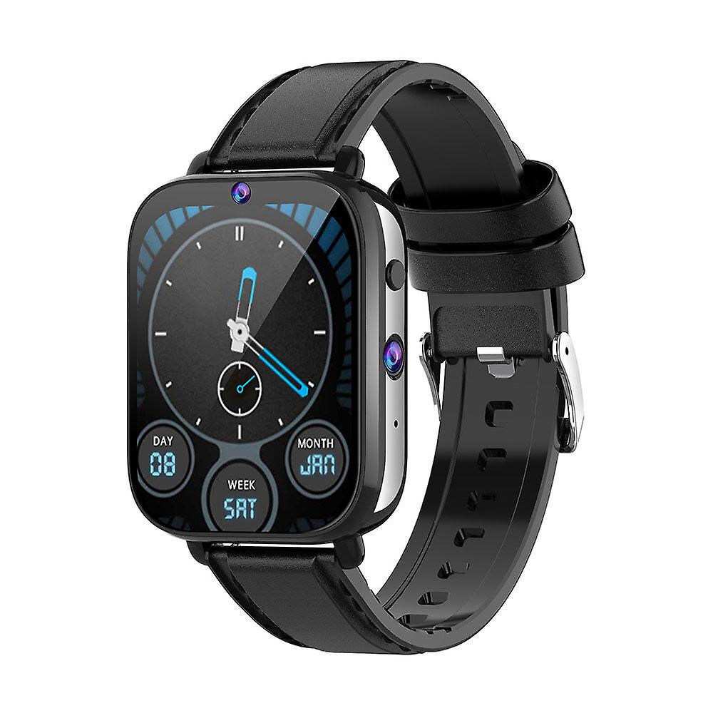 1.75 Inch 320*385px Screen Android Smartwatch Heart Rate Spo2 Monitor Dual Cameras Gps Glonass Ip68 Waterproof Android 9.1 Face Unlock 4g Watch Phone