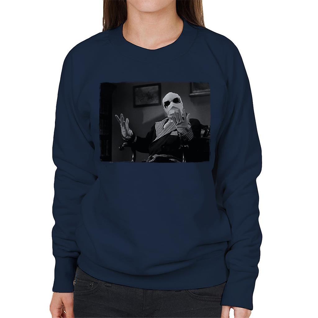 The Invisible Man Hands Up Women's Sweatshirt