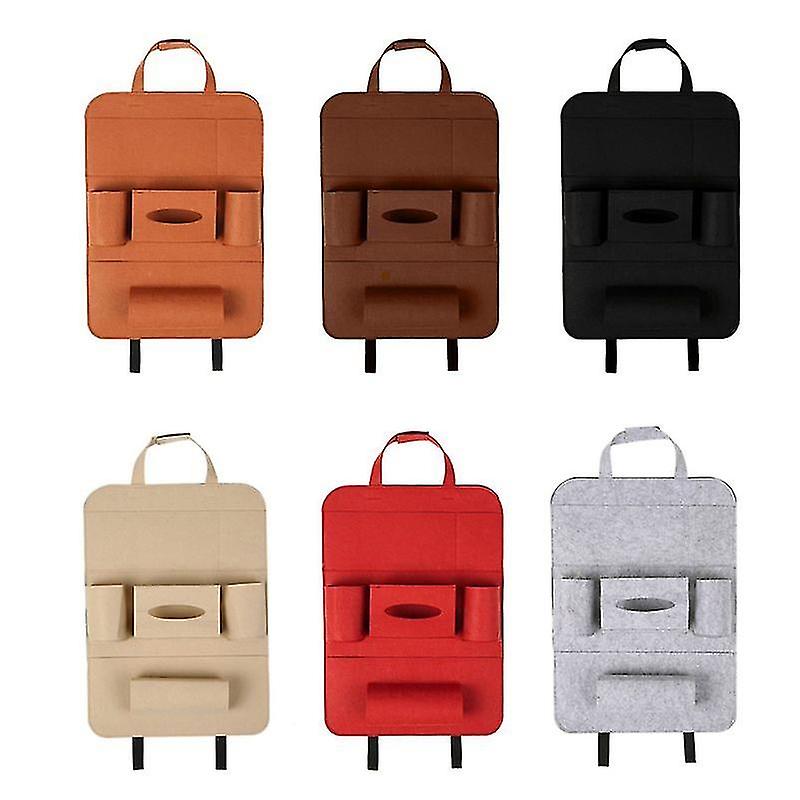 Bolsa De Almacenamiento Para Asiento De Coche, Bolsa De Almacenamiento Multifuncional Montada En Coc