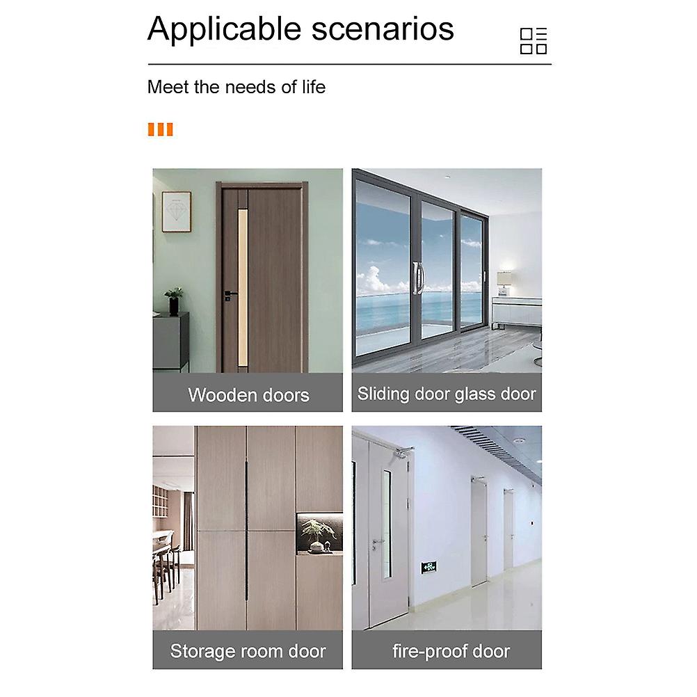 Self Stick Cabinet Drawer Handles Pulls Aluminum Alloy Drawer Push Pull Handles Punch Free Adhesive Handle for Kitchen Cabinet Drawer Window Sliding 