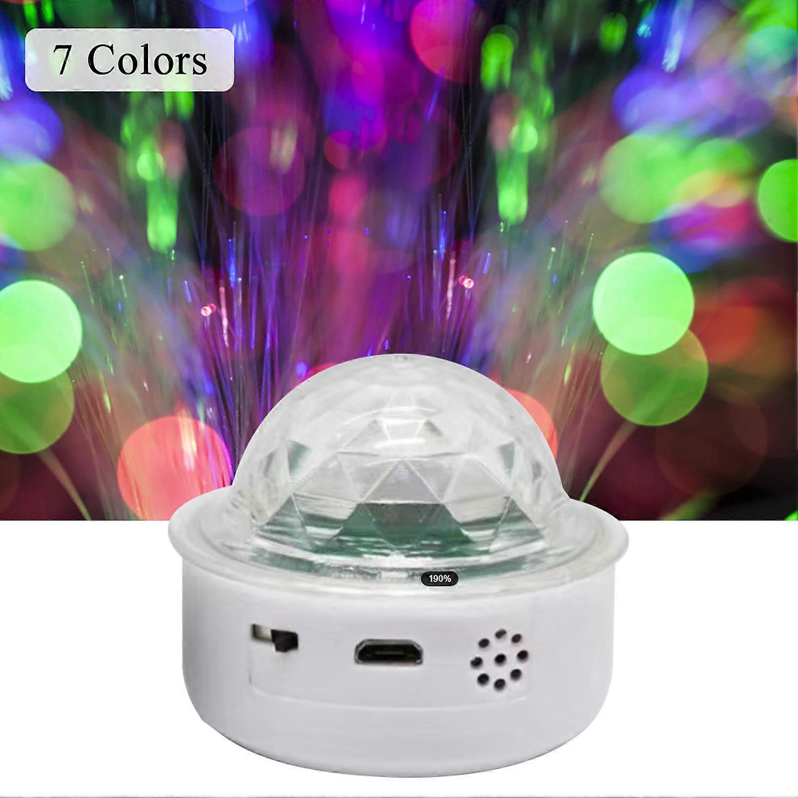 MINI RGB music charging light with magnetWITH MAGNET