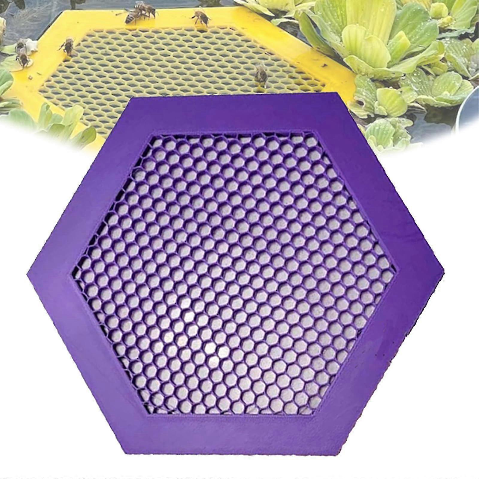 Bee Insect Waterer, Floating Bee Island-Bee Waterer,Printed Floating Bee Island,50% Offer